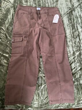 Time and Tru Men's Cargo Pants in Brown